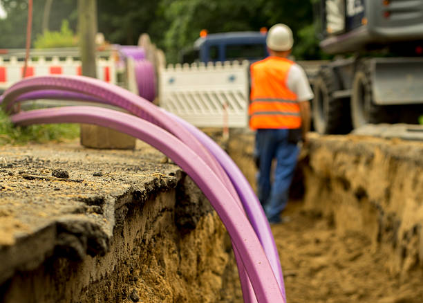 fiber optic cables for superior internet speed transmission
