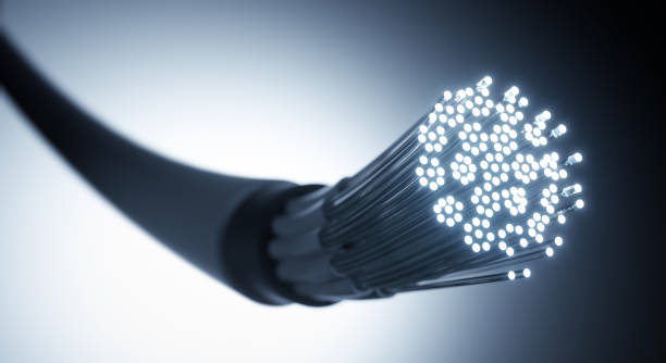  light speed transmission in fiber optic cables infrastructure